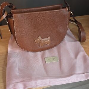 Radley London brown leather crossbody
